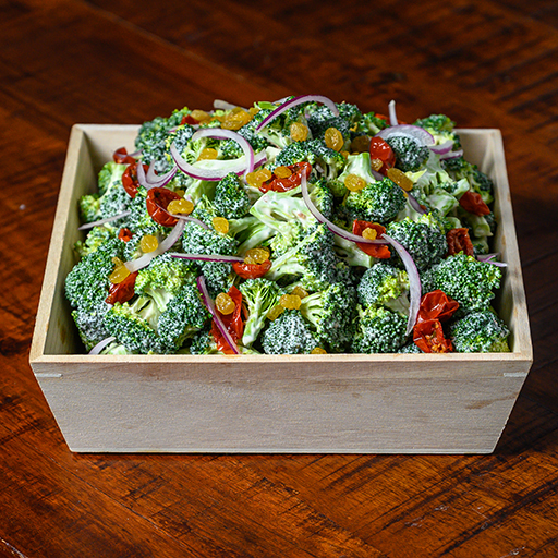 Crunchy Broccoli & Sundried Tomato Salad