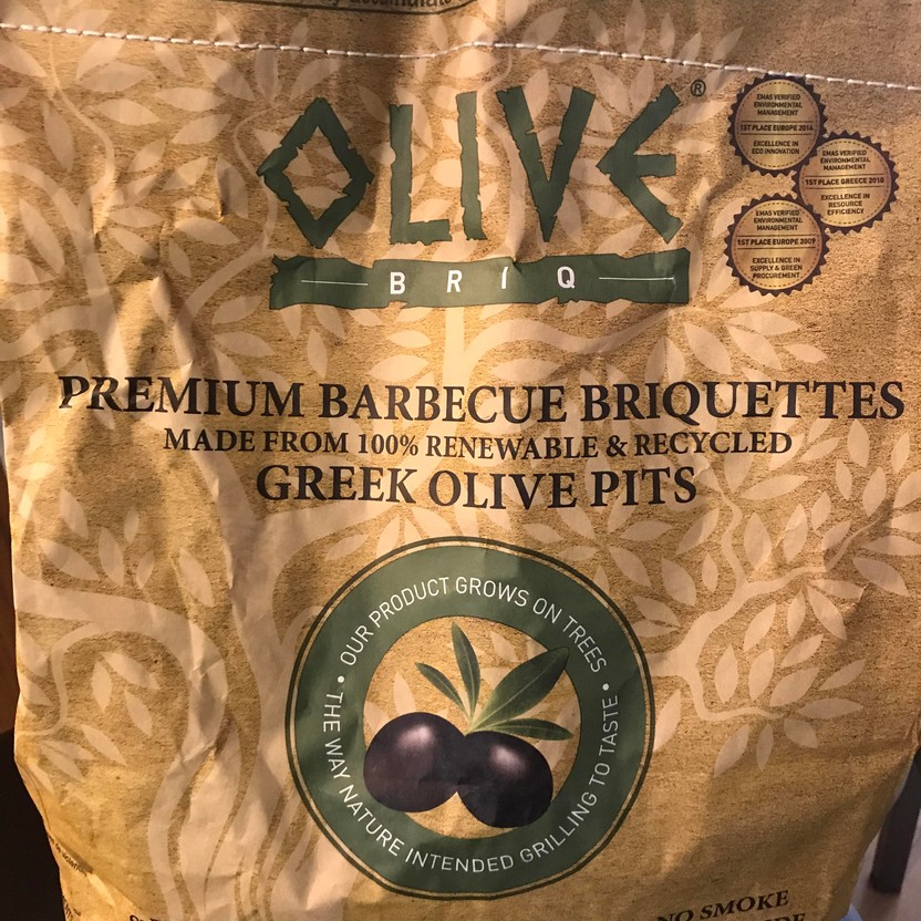 Olive Pit BBQ Briquettes 6.6Lm ( Charcoal)