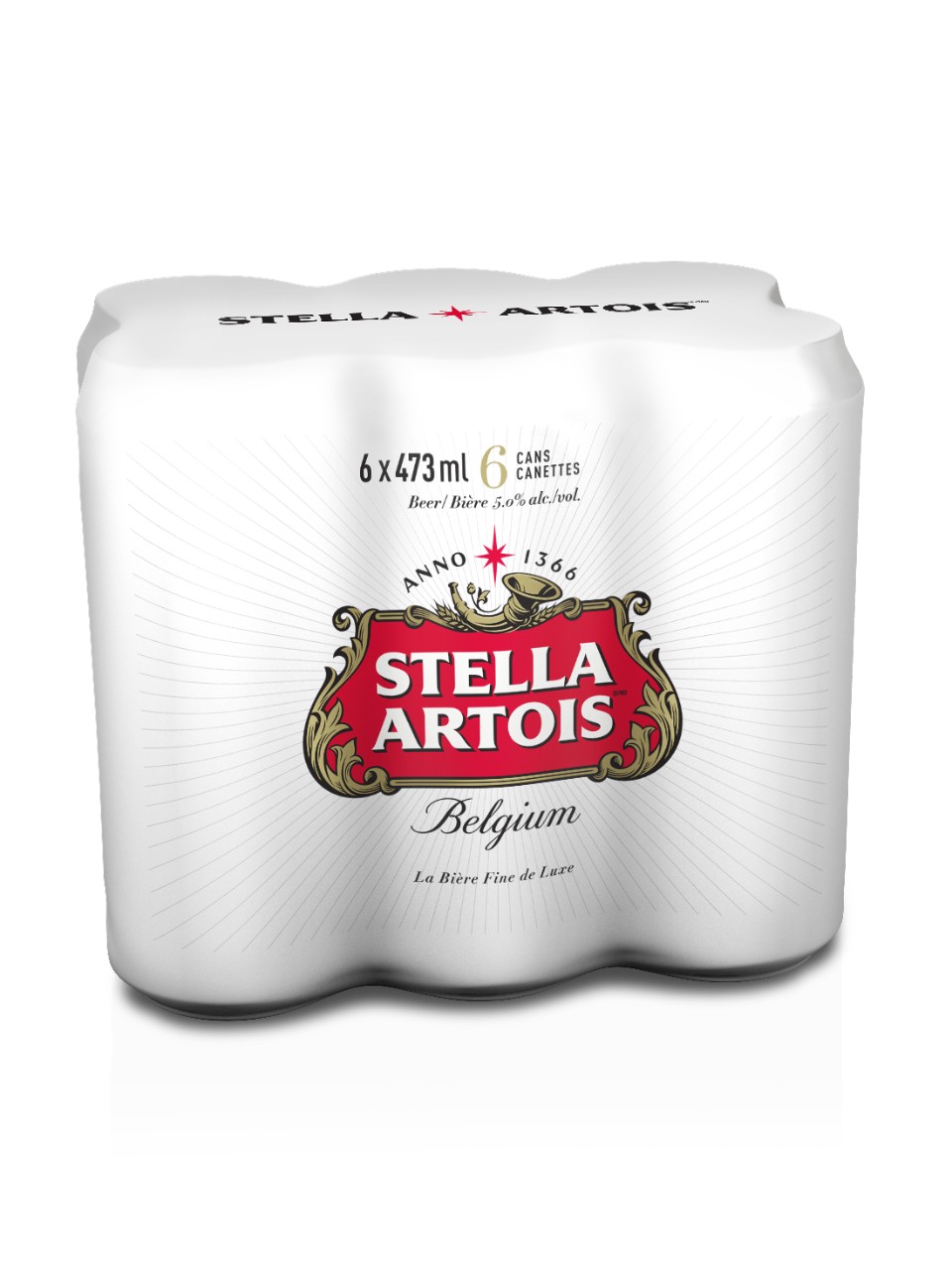 Stella Artois (6 x 473 ml can)